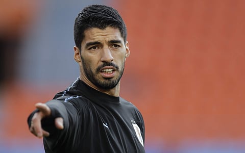 Uruguay striker Luis Suarez | AP