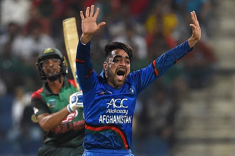 Rashid Khan. (Photo | AFP)