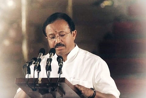 BJP Rajya Sabha MP and new cabinet minister V Muraleedharan (Photo | Twitter/ @VMBJP)