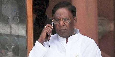 Puducherry Chief Minister V Narayanasamy (File Photo)