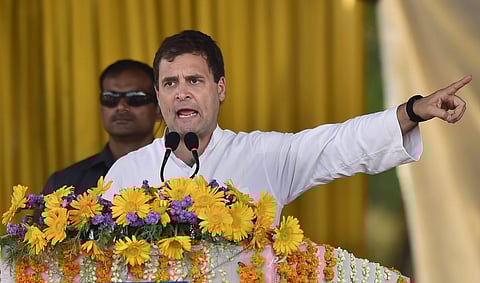 Congress chief Rahul Gandhi (File Photo | PTI)