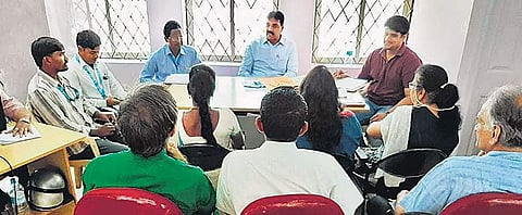 Dattatreya Temple ward committee was among those that held a meeting