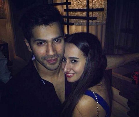 Varun Dhawan and Natasha Dalal. (Image Courtesy Twitter Instagram @varundipika)