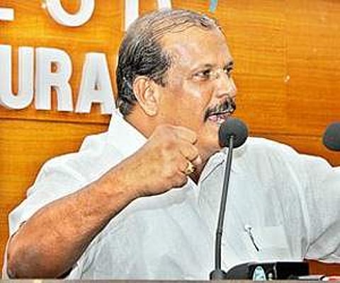 MLA P C George ( Express Photo)