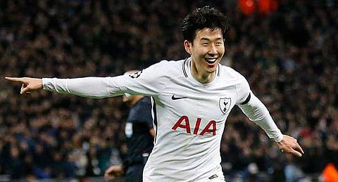 Tottenham winger Son Heung-min (File | AP)