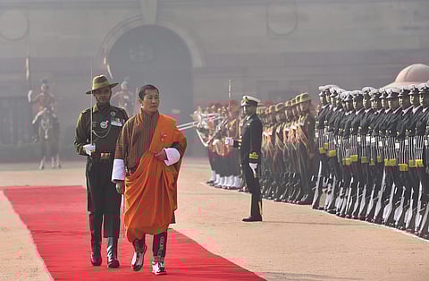 Bhutan PM Lotay Tshering (Photo | PTI))
