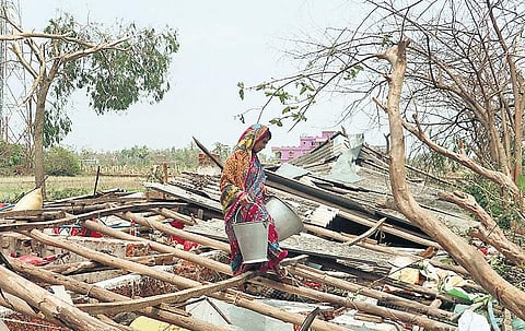 Thousands of homes and other buildings have been damaged in Odisha | Irfana