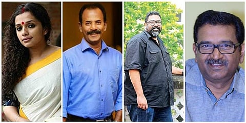 Ann Augustine, Major Ravi, Amal Neerad, and Blessy.