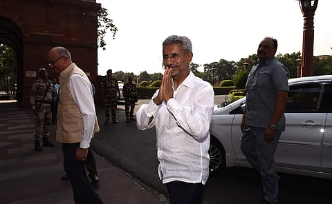 Subrahmanyam Jaishankar at South Block in New Delhi. (Photo | Parveen Negi/ EPS)