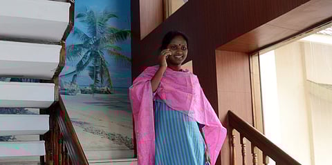 Remya Haridas, the only woman lawmaker from the state of Kerala to be elected to parliament in Lok Sabha election 2019. (Photo | Naveen Kumar, EPS)