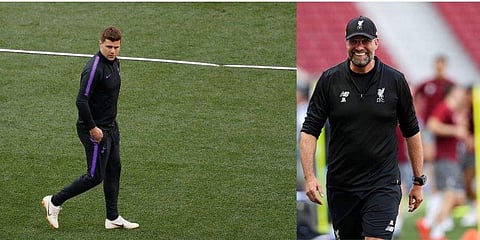 Which manager will come out on top in Madrid? Jurgen Klopp(R) or Mauricio Pochettino? | AP