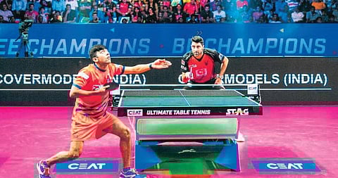 Ultimate Table Tennis (UTT) which starts on July 25 will see four teams getting new owners. (File Photo)