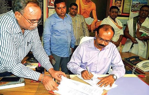 Srikakulam collector K Dhanunjaya Reddy (Photo | EPS)