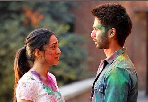 Shahid Kapoor and Kiara Advani. (Photo | Twitter)