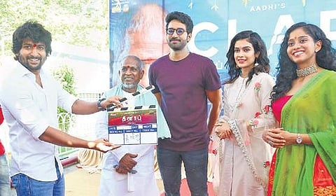 Ilaiyaraaja on board for Aadhi’s Clap