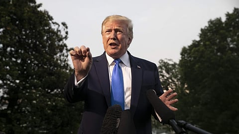 US President Donald Trump