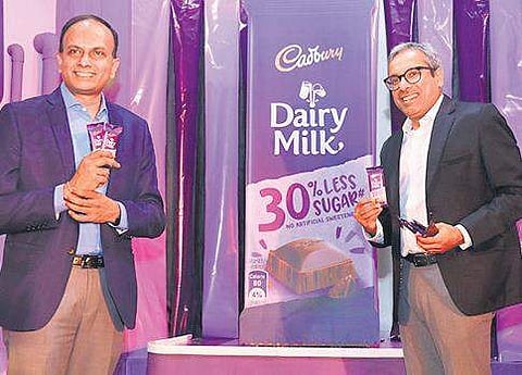 Mondelez International India MD Deepak Iyer, Anil Viswanathan, Director (Photo | EPS)