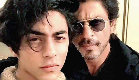 Shah Rukh Khan and Aryan Khan