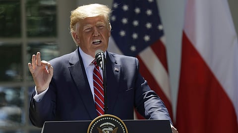 US President Donald Trump