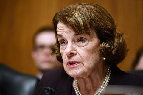 California Senator Dianne Feinstein (Photo | AFP)