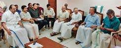 The meeting held the other day in Kochi to discuss issues in the water transport sector