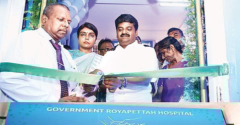 The centre was set up at a cost of `15 lakh