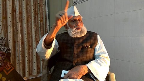 Samajwadi Party MP Shafiqur Rahman Barq. (Photo| Youtube screengrab)