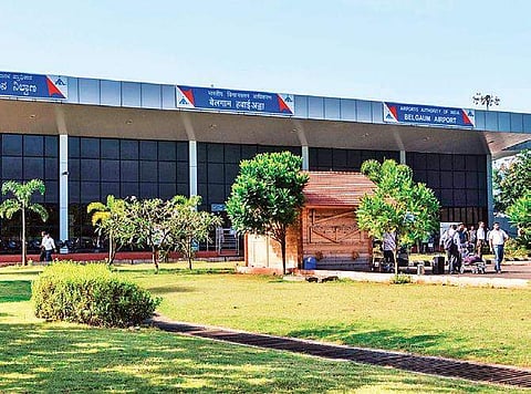 A view of Belagavi airport