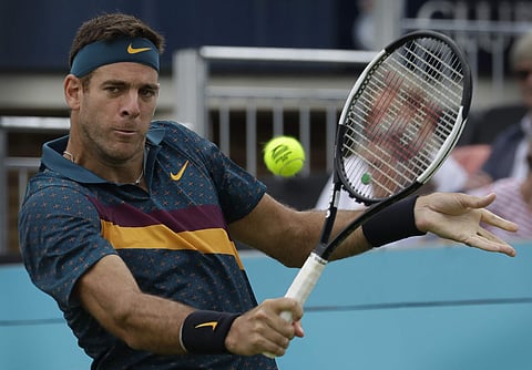 Del Potro has been limited to just five tournament appearances this season | AP