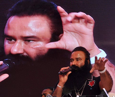 Dera Sacha Sauda chief Gurmeet Ram Rahim Singh (File photo | EPS)