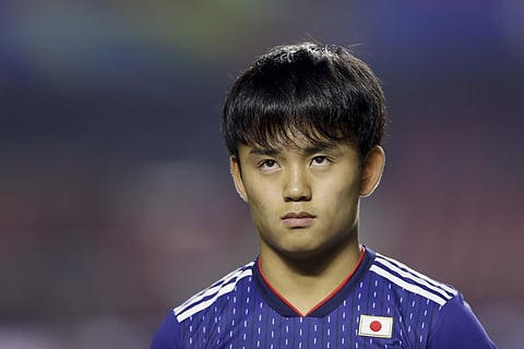 Japan striker Takefusa Kubo (Photo | AP)