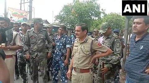 Two persons were killed while several others were injured on Thursday in Bhatpara. (Photo|ANI)