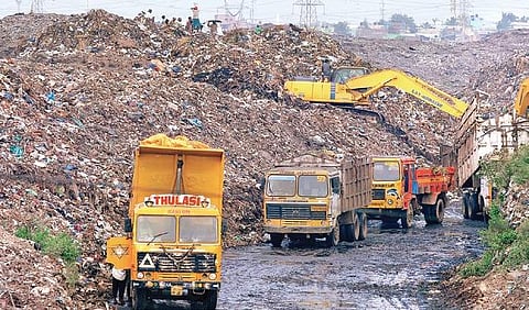 Landfill woes pile up in Kodungaiyur