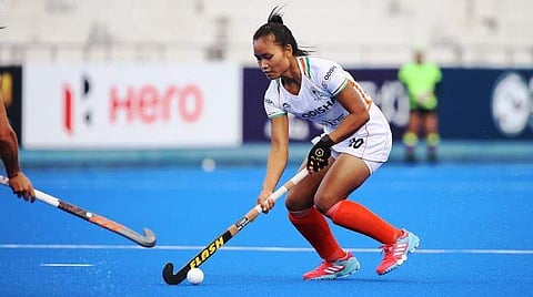 Indian women's hockey team forward Lalremsiami