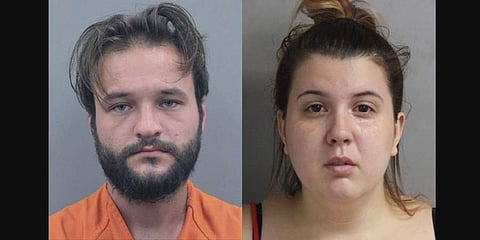 Baby Jazmine's 24-year-old father, Jason Paul Robin and 21-year-old mother, Katharine Wyndham White (Photo | AP)