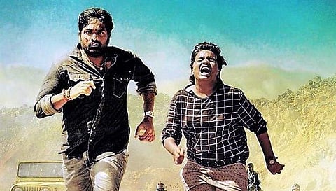 A still from Vijay Sethupathi-starrer 'Sindhubaadh'.