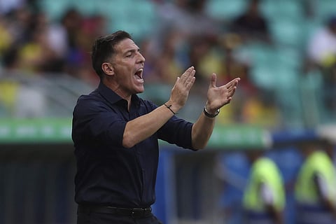 Paraguay head coach Eduardo Berizzo (Photo | AP)