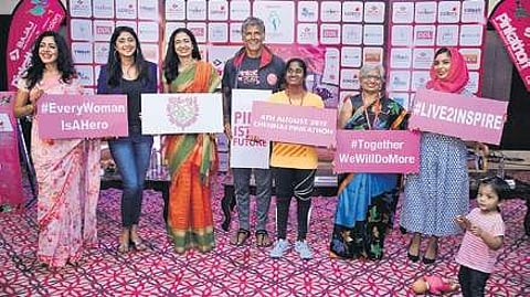 Pinkathon aims at creating awareness about breast cancer Debadatta Mallick