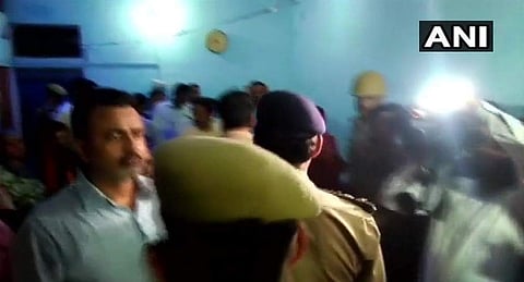 Bodies of 5 members of a family including 2 children were found at their residence. (Photo | ANI Twitter)