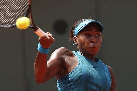 Cori Gauff has become the youngest qualifier at Wimbledon in the Open era. | AP