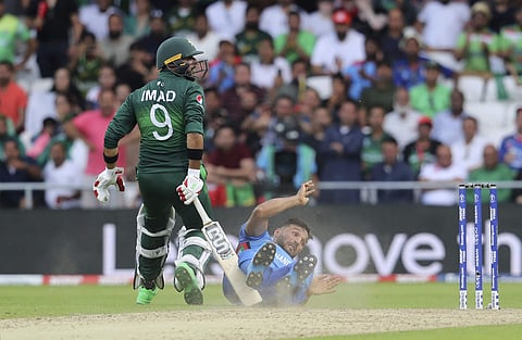 Imad Wasim saw his side over line | AP