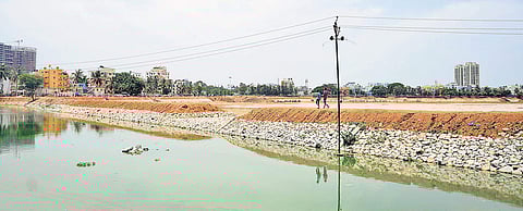 Sarakki lake. ( Photpo | SHRIRAM B N)