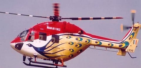 Advanced Light Helicopter Dhruv helicopter (Photo | HAL website)