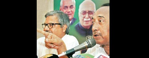 Senior BJP leader Bijoy Mahapatra ( Photo | EPS)