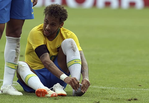 Brazil star forward Neymar (File | AP)
