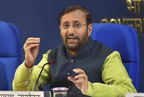 Information and Broadcasting Minister Prakash Javadekar (File | PTI)