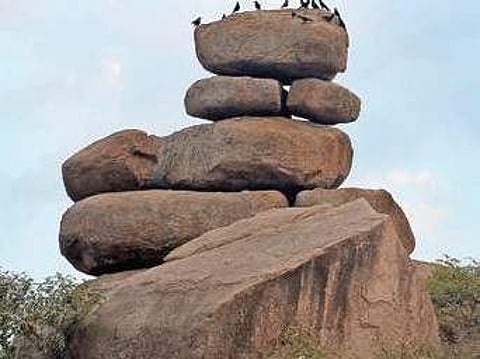 Heritage rock formations in Hyderabad losing out to infrastructure needs