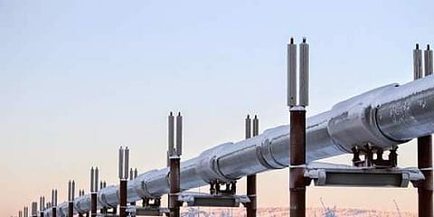 Image of a pipeline used for representational pupose.