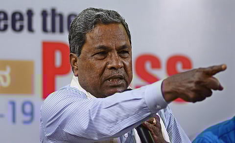 Senior Congress leader and former chief minister Siddaramaiah. (Photo | EPS)