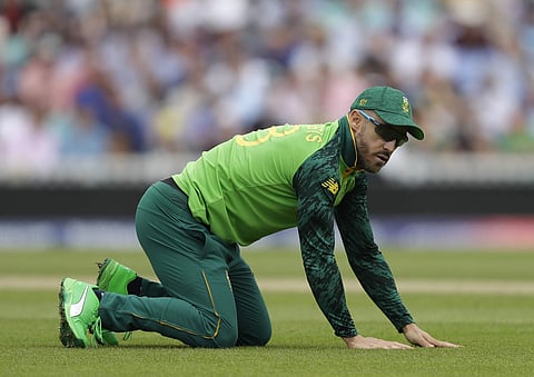 South Africa's captain Faf du Plessis. (Photo | AP)